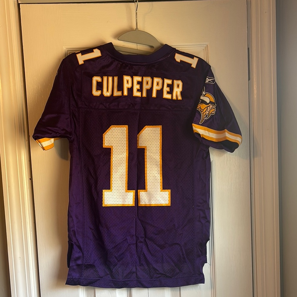 Vikings Culpepper Football Jersey with Number 11